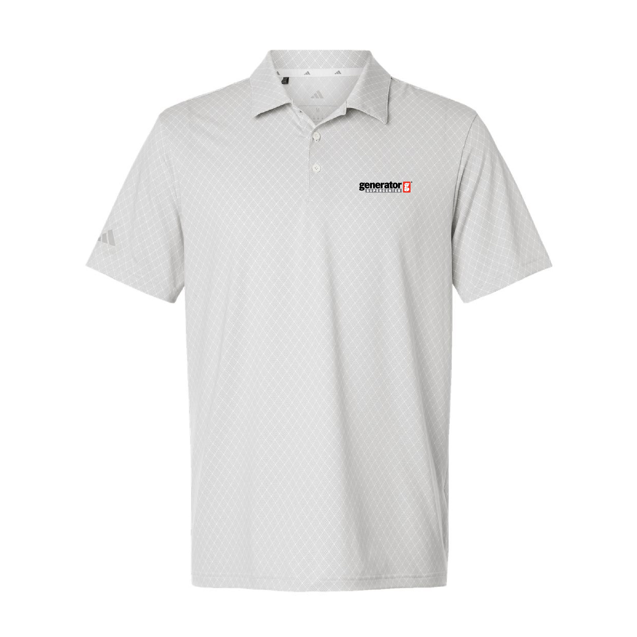 Adidas Men's 4-Way Stretch Printed Polo